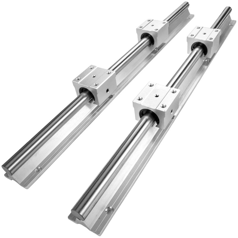 High-Load Chrome-Plated Steel Linear Bearing Block