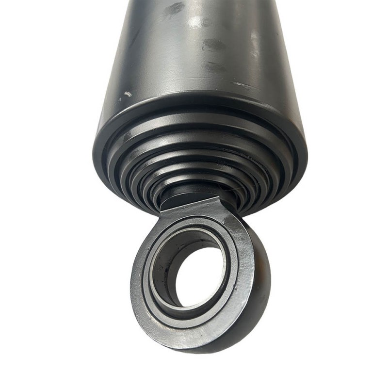 Multi-Stage, Long-Stroke Hydraulic Cylinder for Dump Trucks
