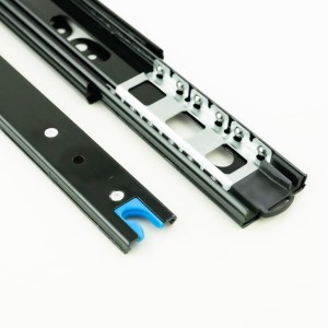 Push-to-Open, Full-Extension, 3-Fold Drawer Slides