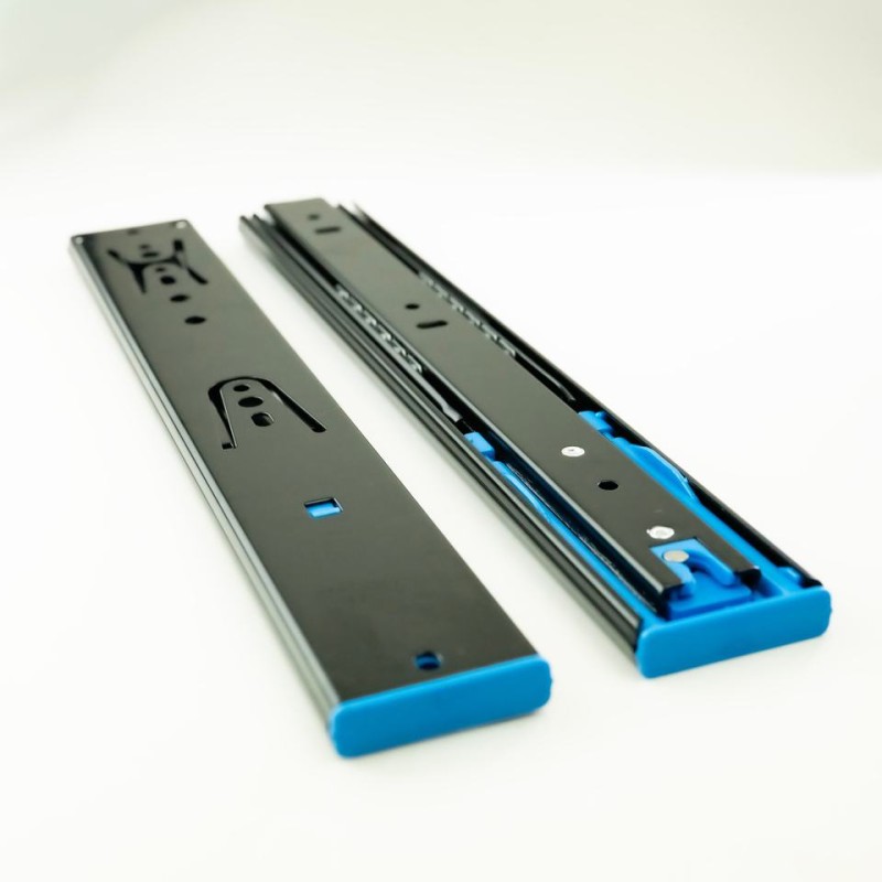 Push-to-Open, Full-Extension, 3-Fold Drawer Slides