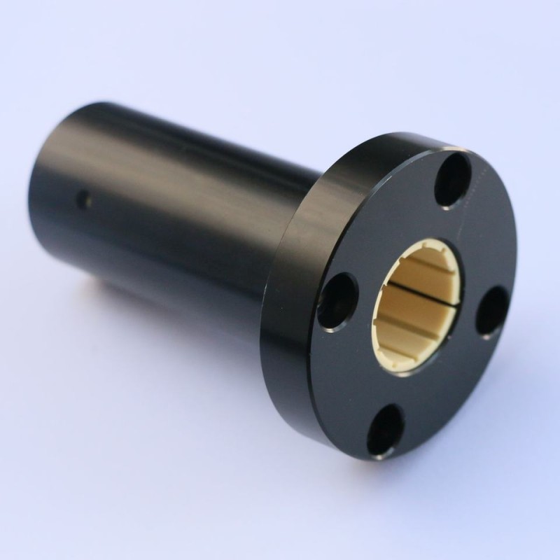 Wear-Resistant, High-Load Flanged Linear Plain Bearing