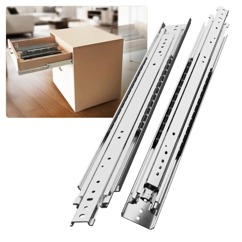 Concealed Soft-Close / Push-to-Open Drawer Slides