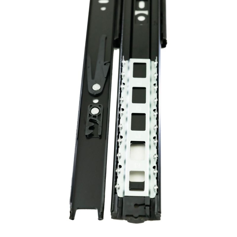 Silent, Soft-Close, Triple-Fold, Full-Extension Kitchen Drawer Slides