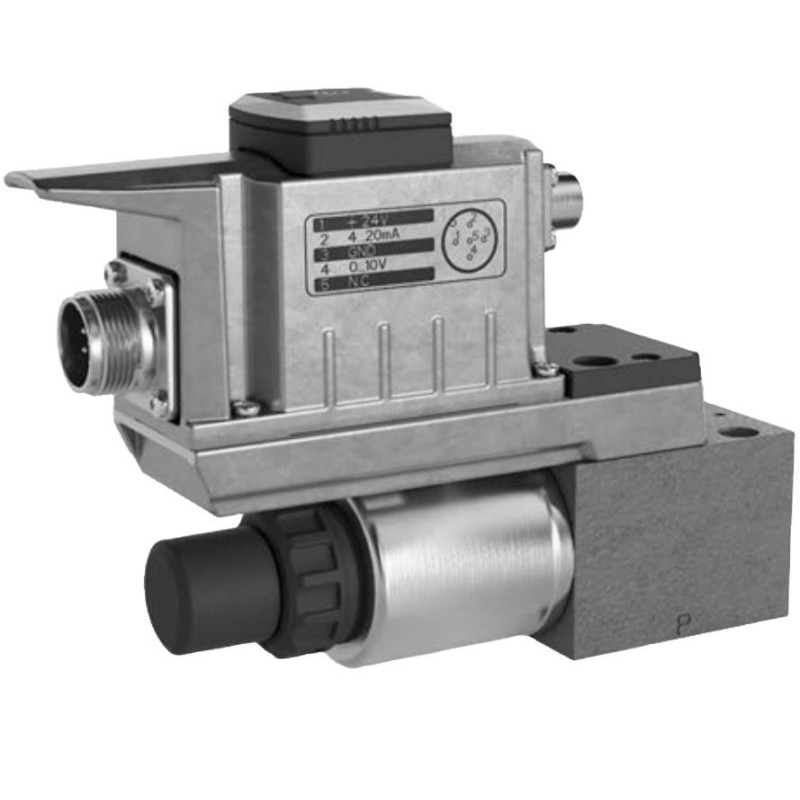 Precision-Regulating 24V Hydraulic Proportional Relief Valve