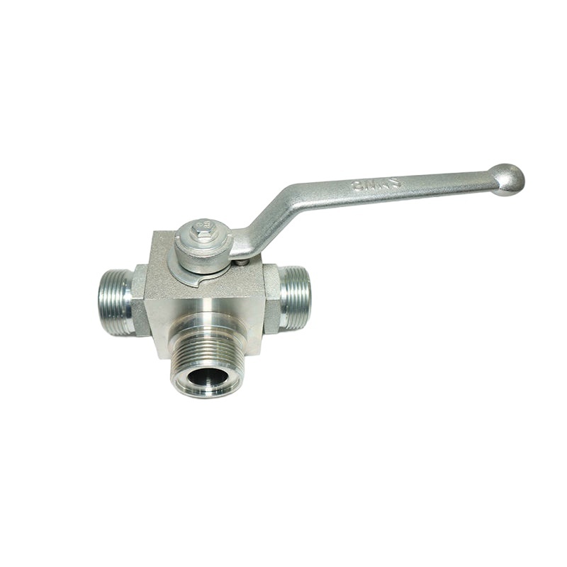 High-Pressure, Corrosion-Resistant Hydraulic 3-Way Ball Valve